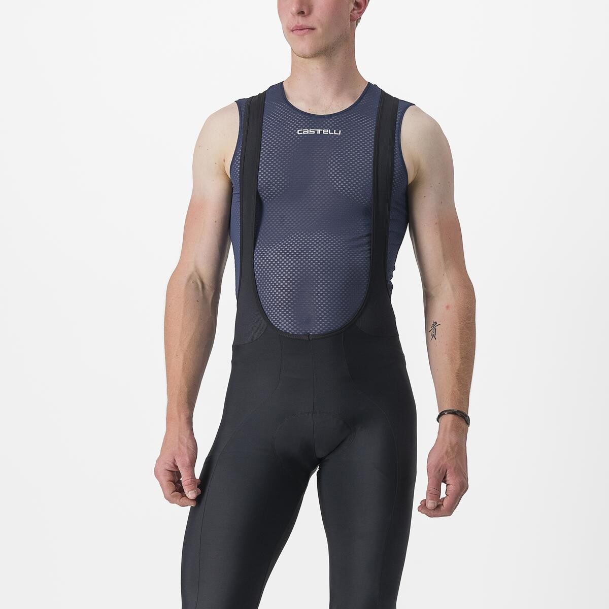 bluza de corp fara maneci castelli pro mesh 20 sl indigo s