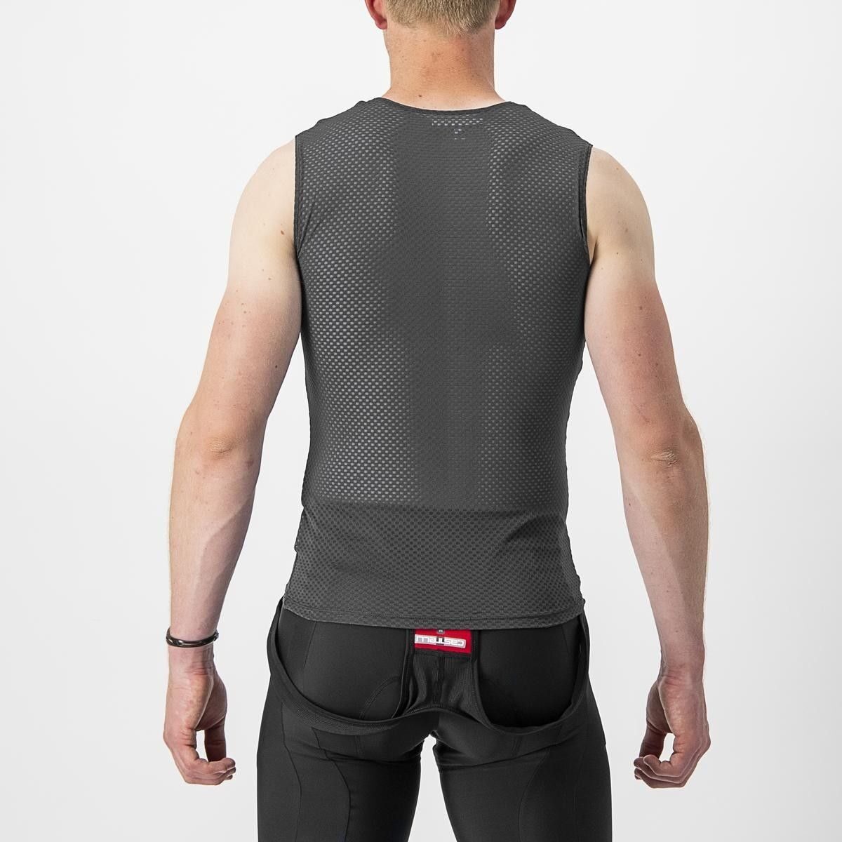 bluza de corp fara maneci castelli pro mesh 20 sl negru l 1