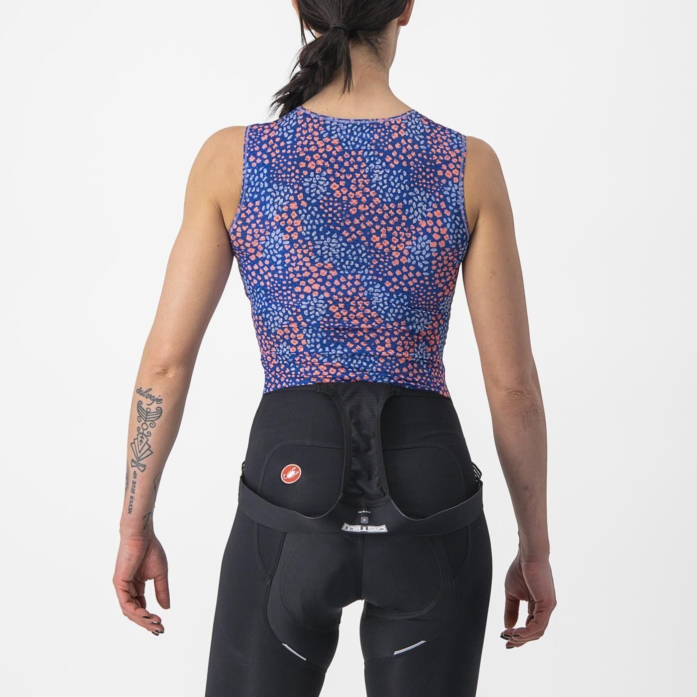 bluza de corp fara maneci castelli pro mesh 4 w sl de dama violet m 4