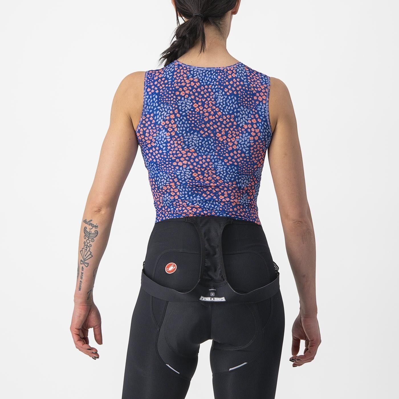 bluza de corp fara maneci castelli pro mesh 4 w sl de dama violet s 1