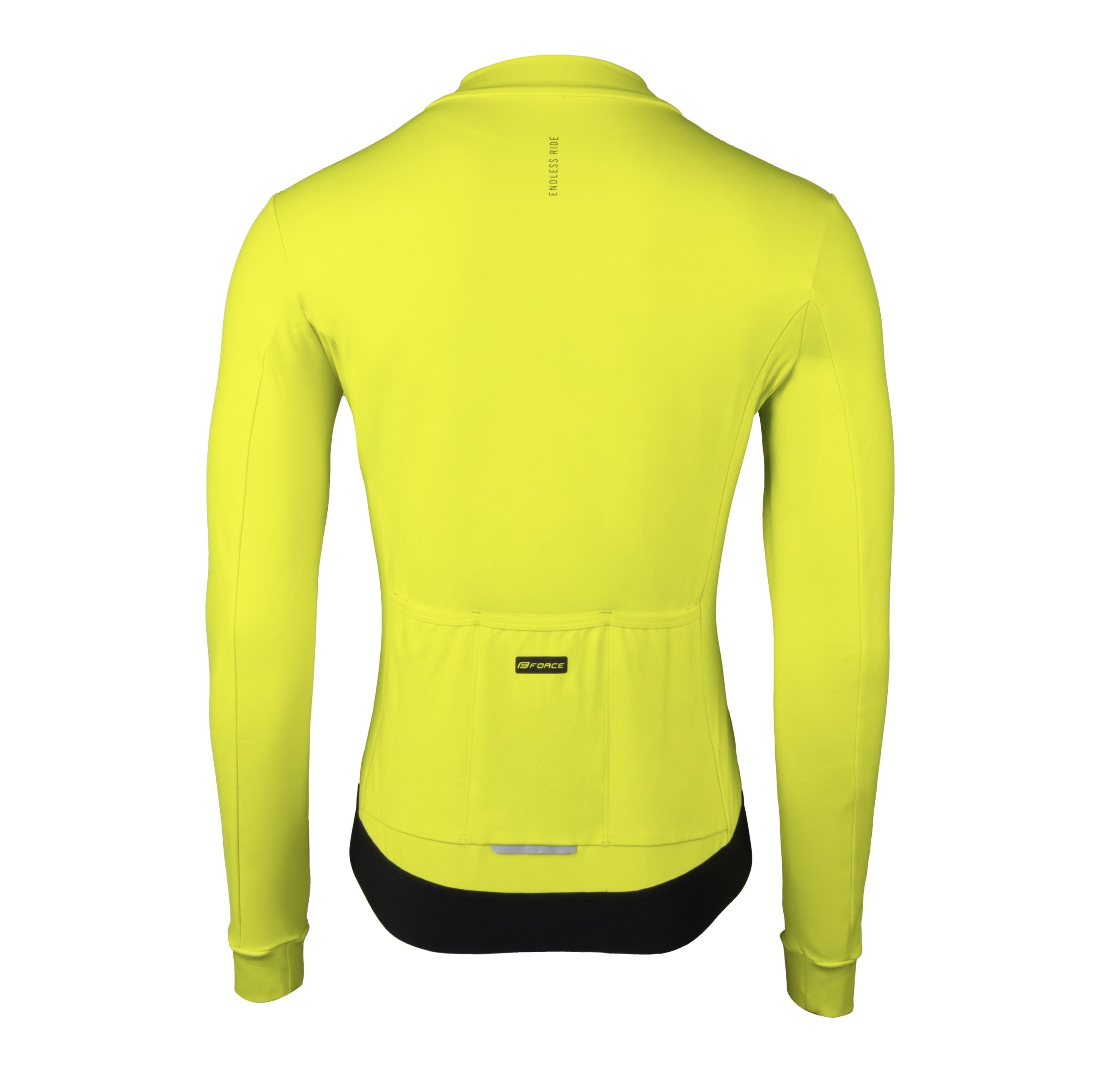 Bluza Force Endless cu maneca lunga fluo L