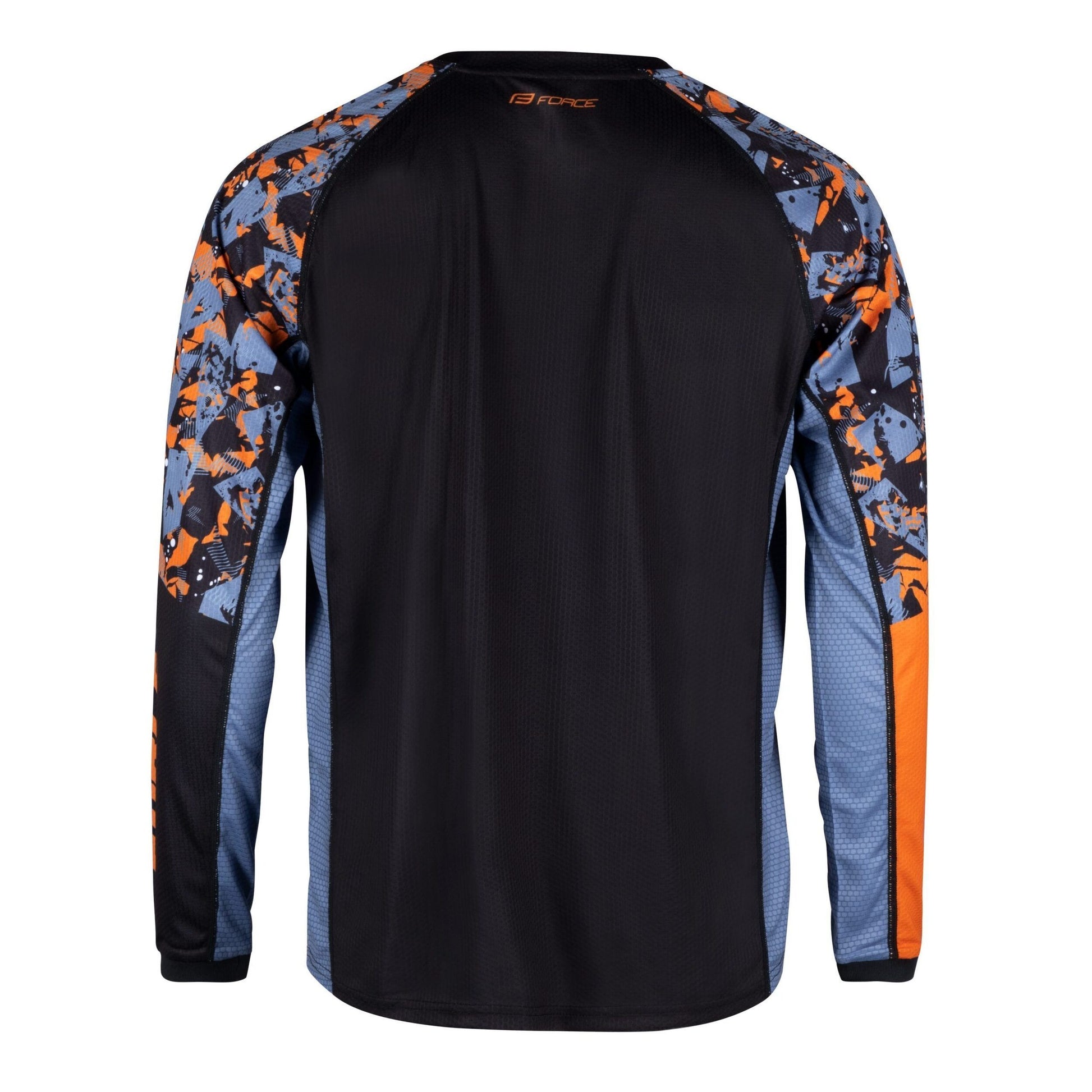 bluza force reckless maneca lunga black orange m 2 scaled