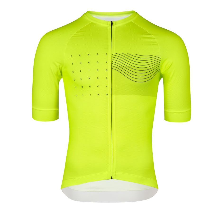 Bluza Force Sway cu maneci scurte Fluo L