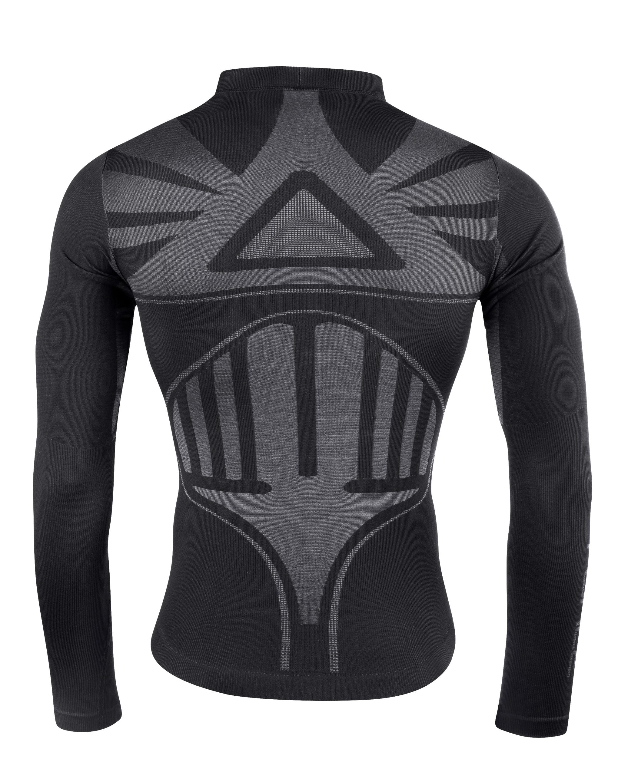 Bluza functionala Force Thunder cu maneci lungi neagra XS-S