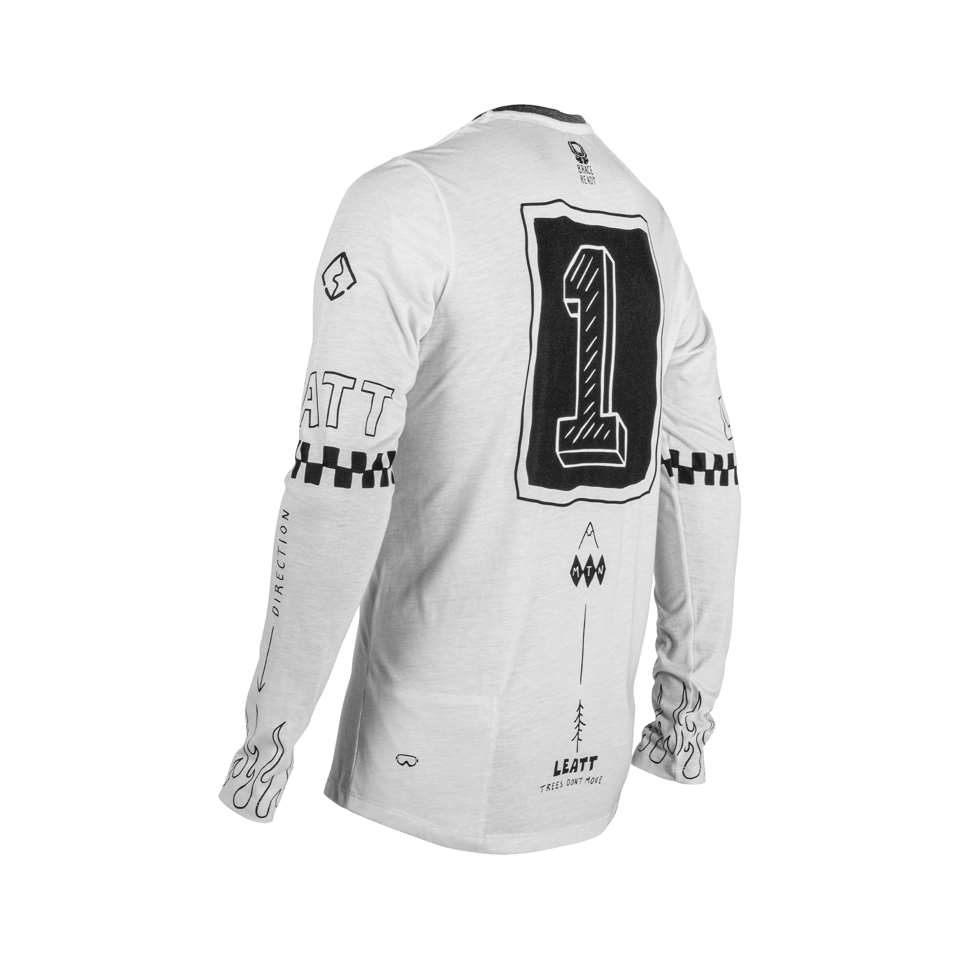 Bluza Leatt MTB Gravity 3.0 Cream White S
