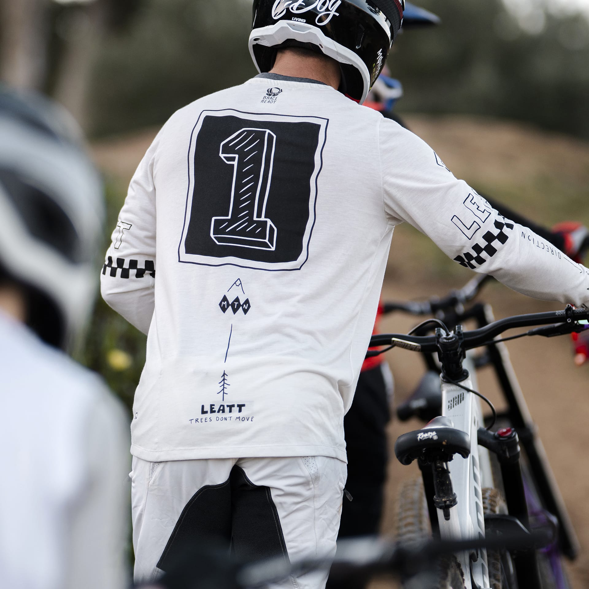 Bluza Leatt MTB Gravity 3.0 Cream White XS