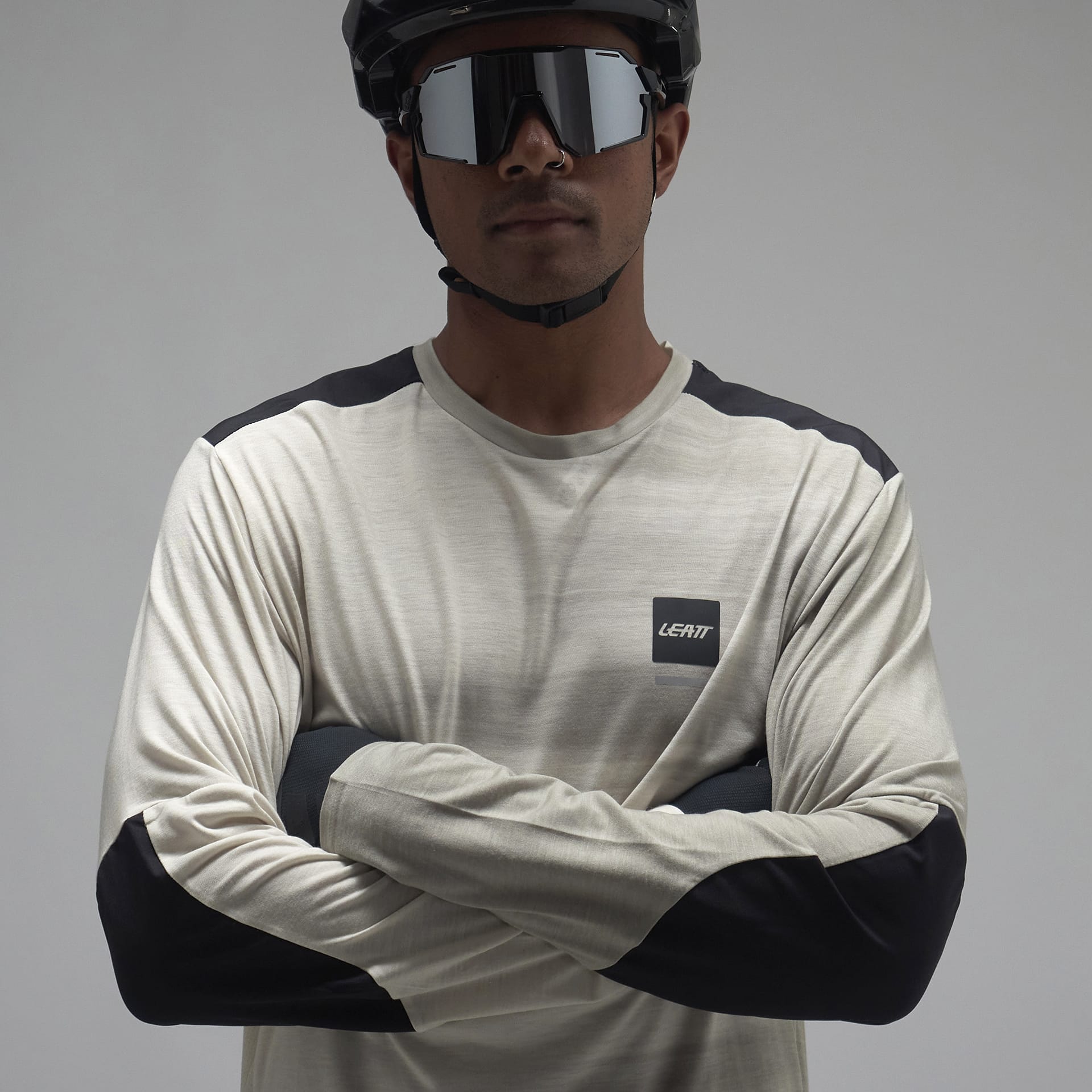 Bluza Leatt MTB Trail 4.0 Cream White M