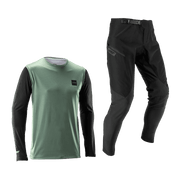 Bluza si Pantaloni Leatt Ride Kit MTB 1.0 Mist Green S