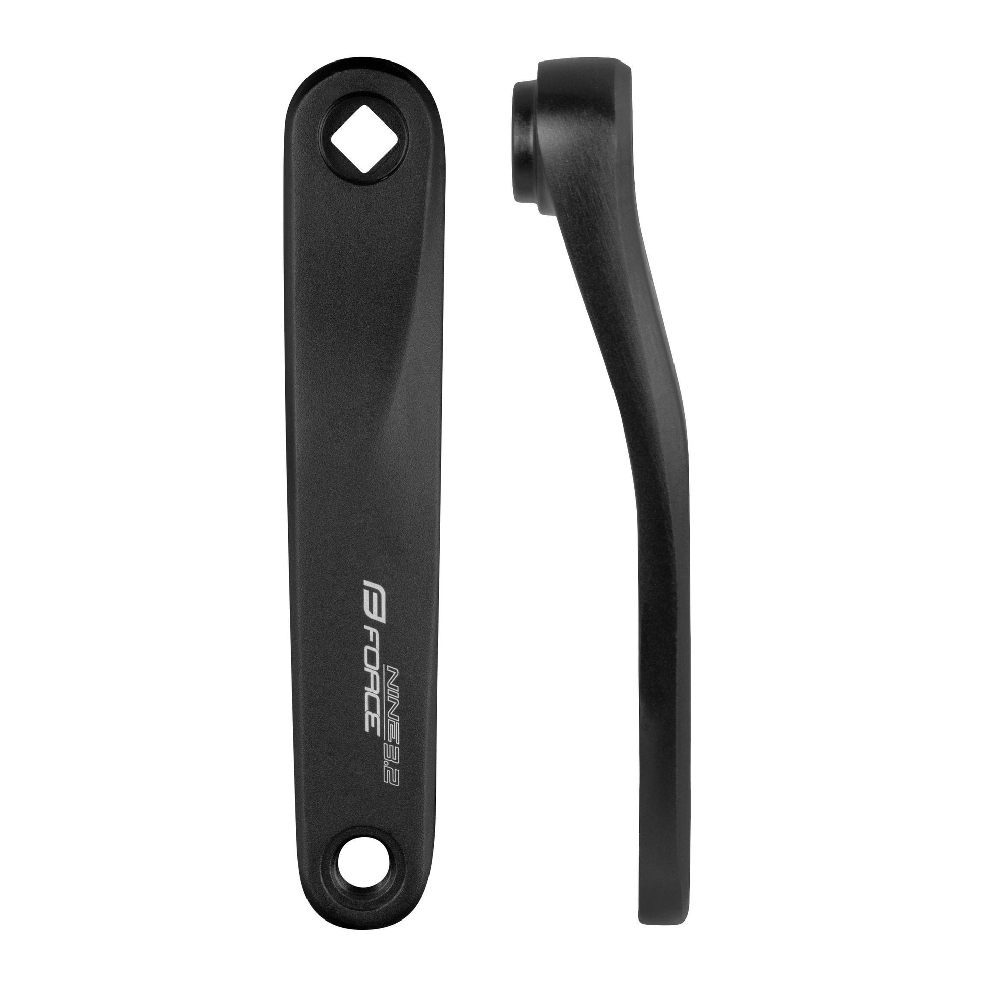 brat pedalier stanga force nine32 al 175mm black
