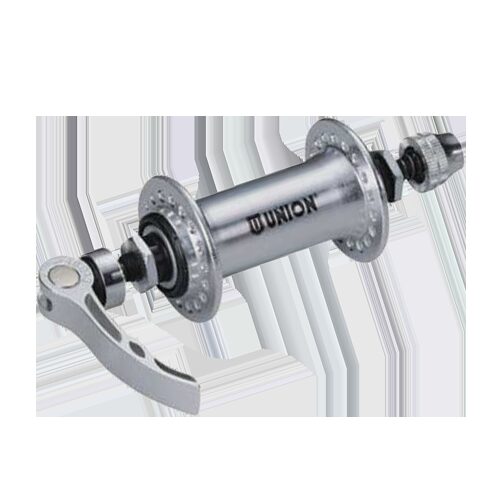 butuc fata union 512qr aluminiu argintiu ax 9mm 36h 100 108 141 mm cu qr