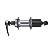 Butuc Spate Shimano Sora FH-RS300, 32H, 8/9/10 vit, OLD 130mm, ax 141mm, QR 163mm, Argintiu