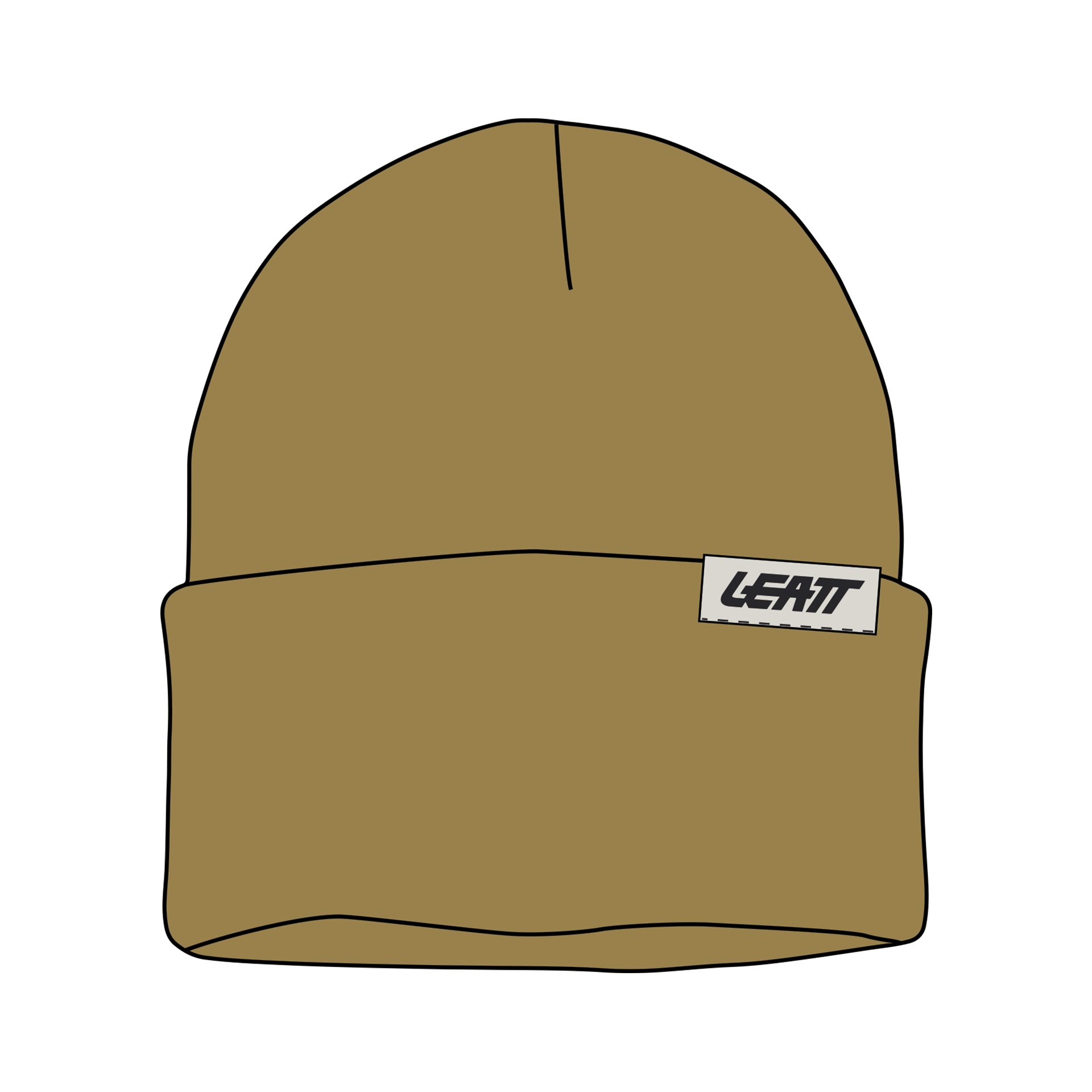 Caciula Leatt Beanie Team Brass Brown