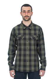 Camasa CUBE Work Shirt L/S Olive Check