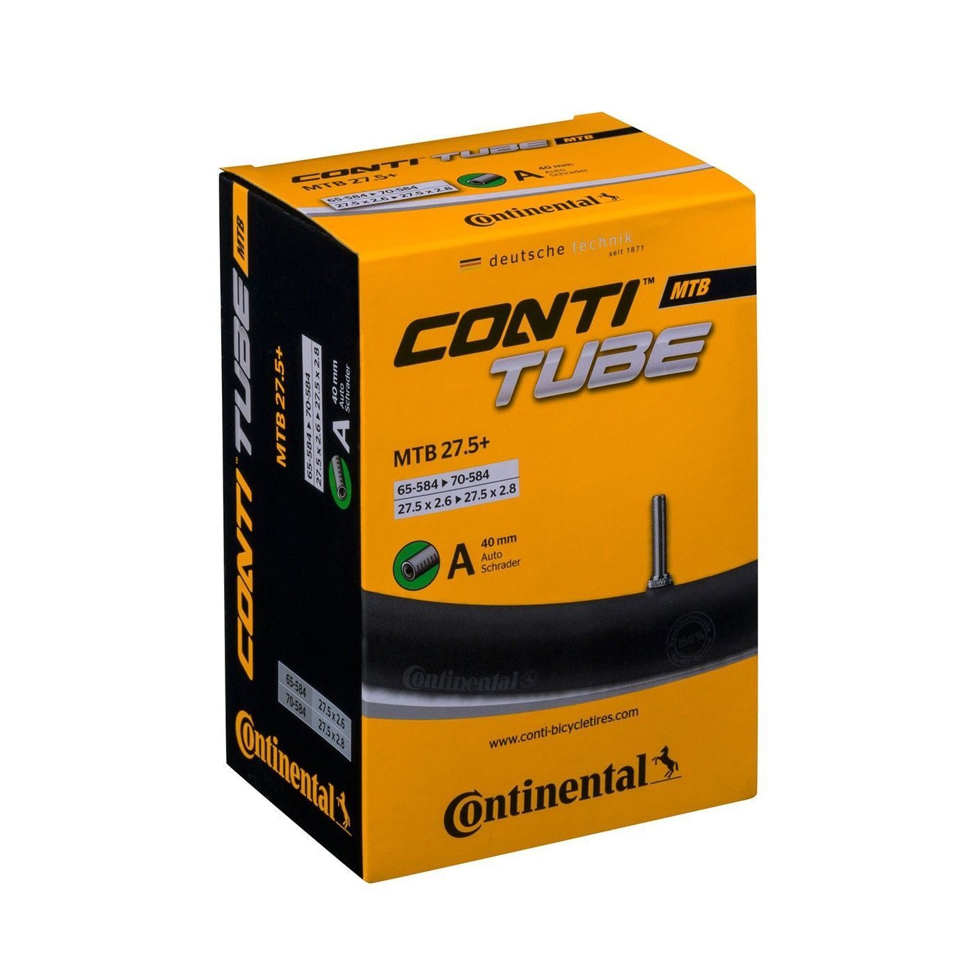 camera continental mtb 275 wide 65 70 584 275x26 28 a40
