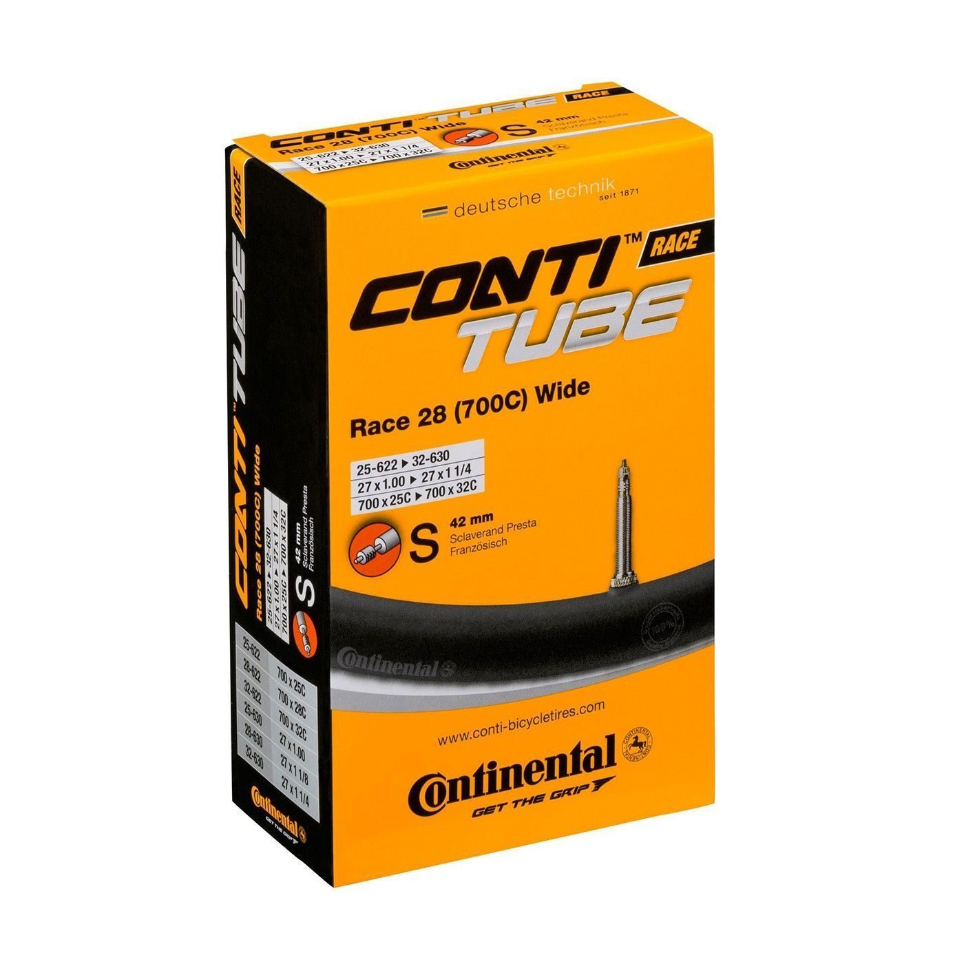 camera continental race 28 wide 25 32 622 630 27x10 1 1 4 s42