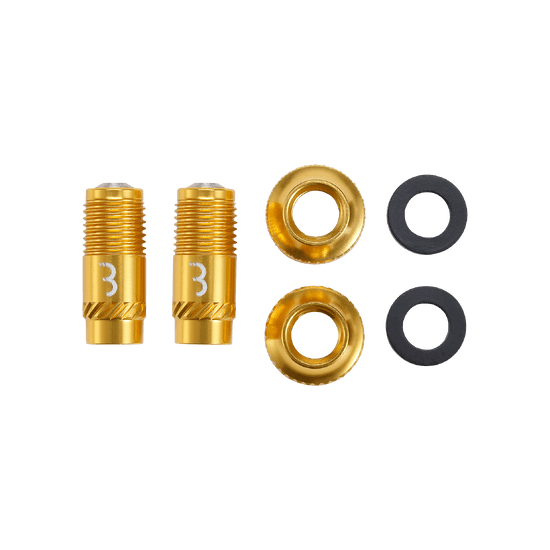 Capace valva BBB CoreCap aurii set 2 bucati