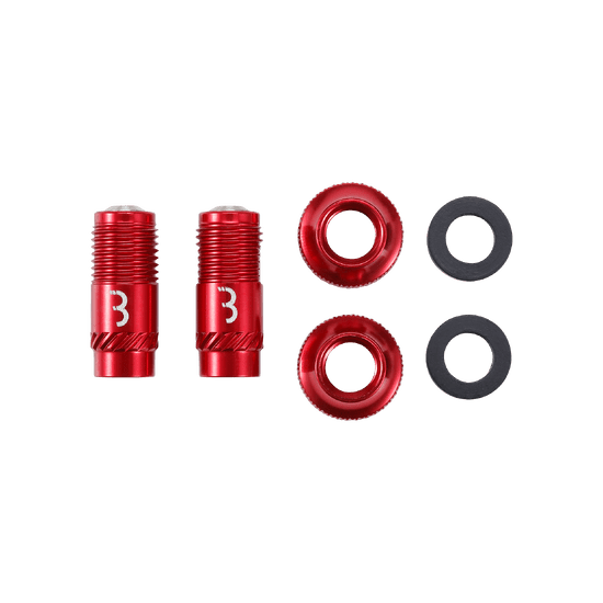 Capace valva BBB CoreCap rosii set 2 bucati