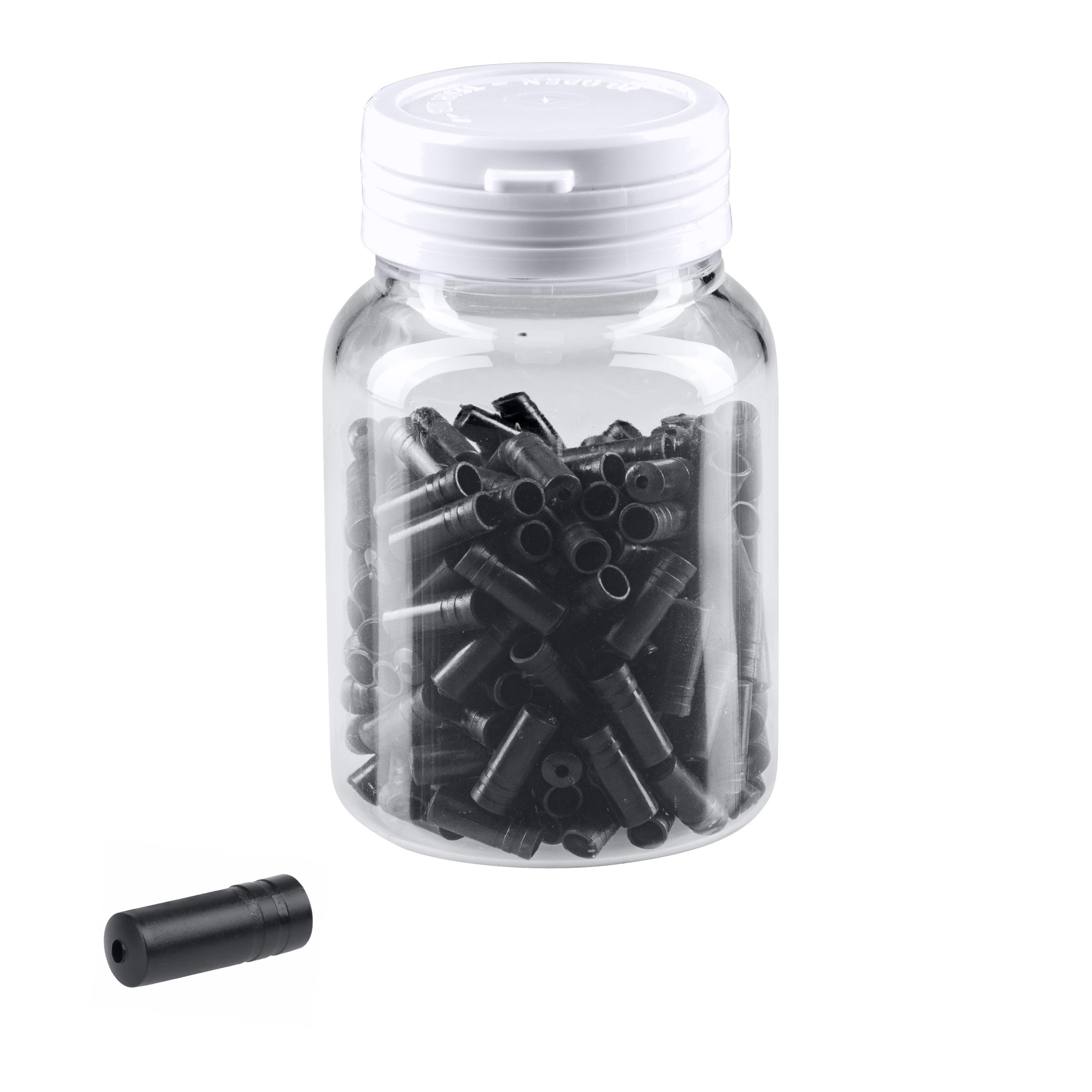 Capete camasa schimbator Force 4 mm plastic, negre