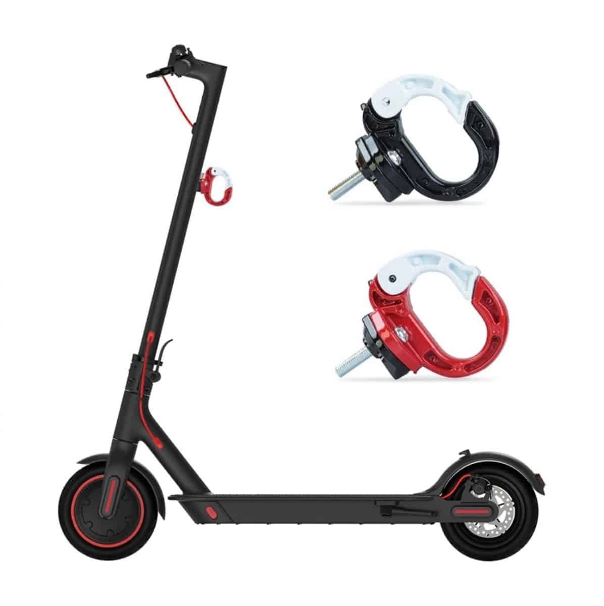 carlig aluminiu trotineta electrica xiaomi m365 pro alb