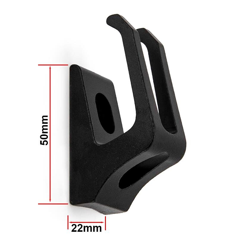 carlig dublu din metal pentru trotinete xiaomi 1