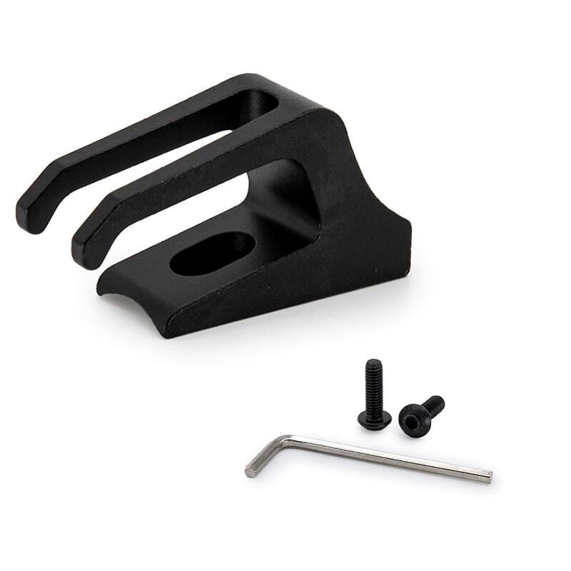 carlig dublu din metal pentru trotinete xiaomi 2