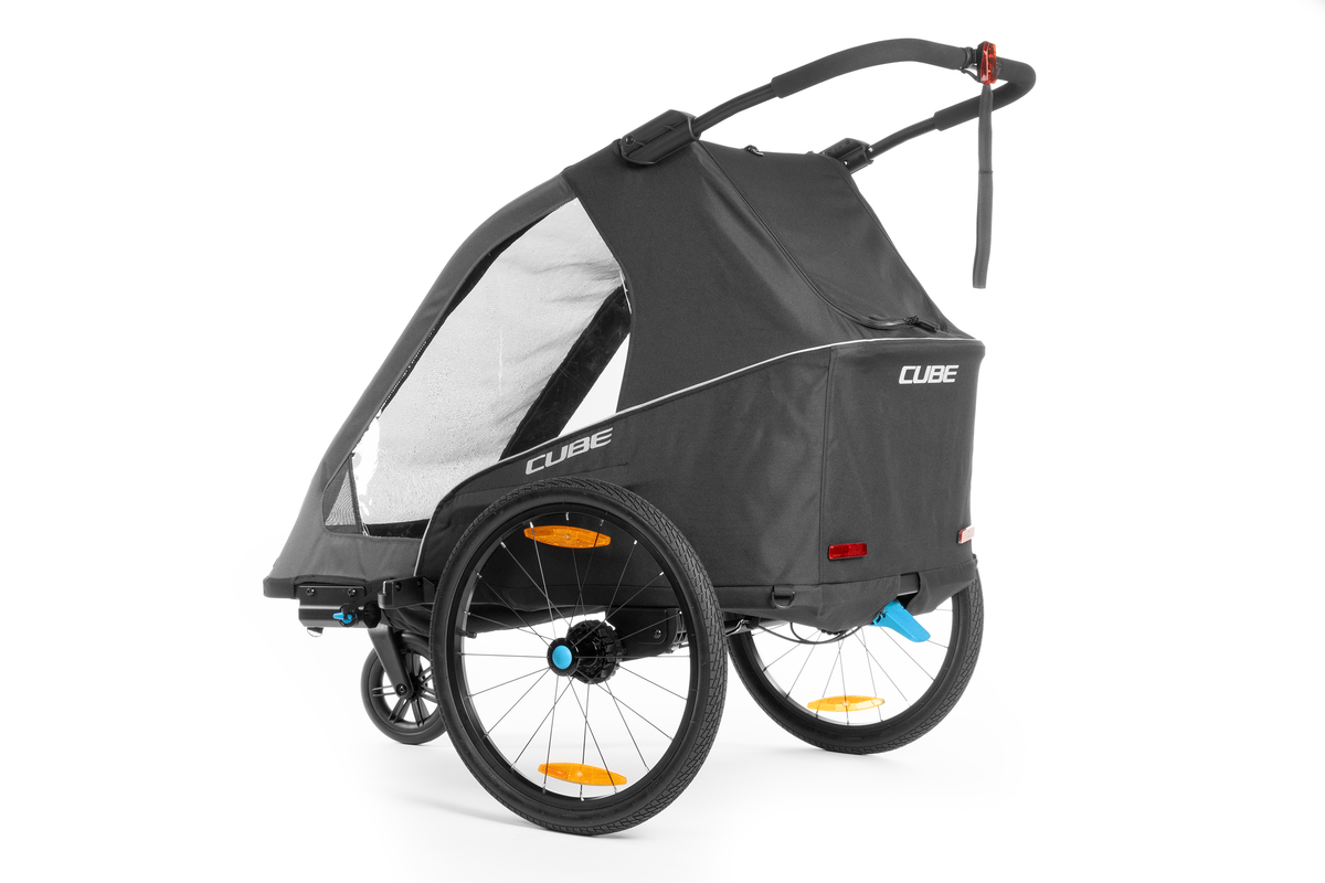 Carucior Transport Copii CUBE Trailer Double Pure