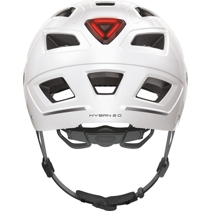 casca abus hyban 20 polar white l 56 61 cm