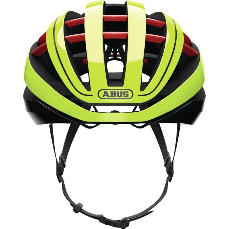 casca abus sosea aventor neon yellow l 57 61 cm
