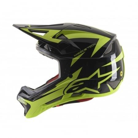 casca alpinestars missile tech airlift black yellow fluo xl 61 62 cm 1