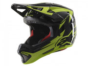 casca alpinestars missile tech airlift black yellow fluo xl 61 62 cm