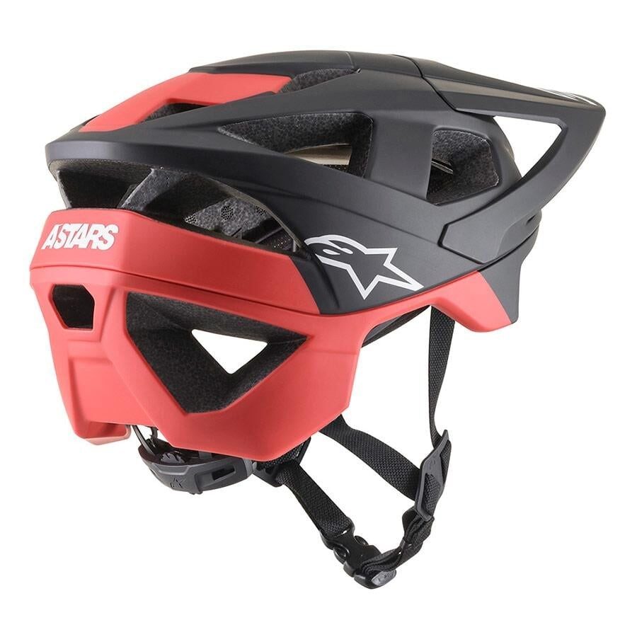 casca alpinestars vector pro atom negru rosu mat s 51 55 cm 1