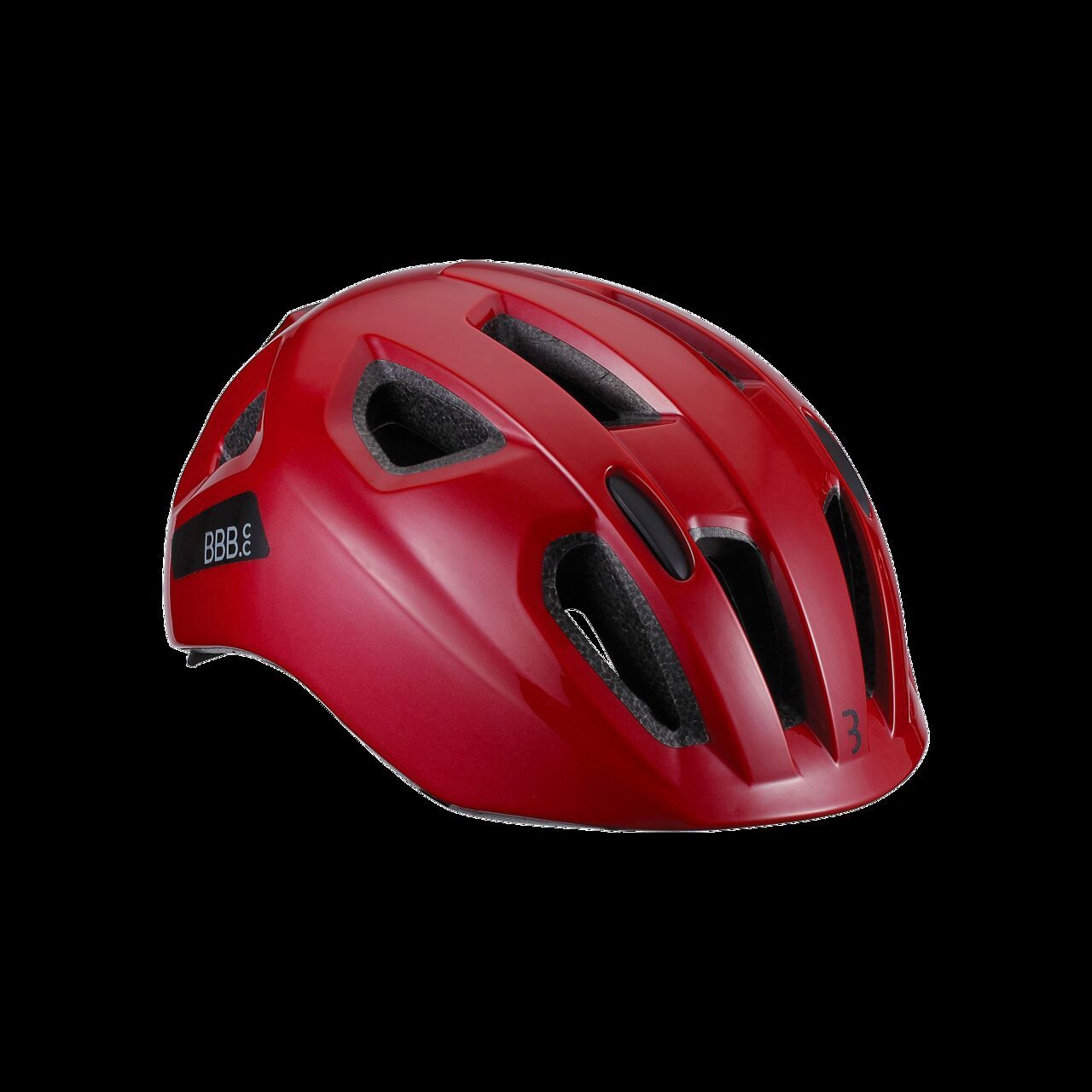 casca bbb sonar cu led bhe 171 glossy red m 52 58 cm