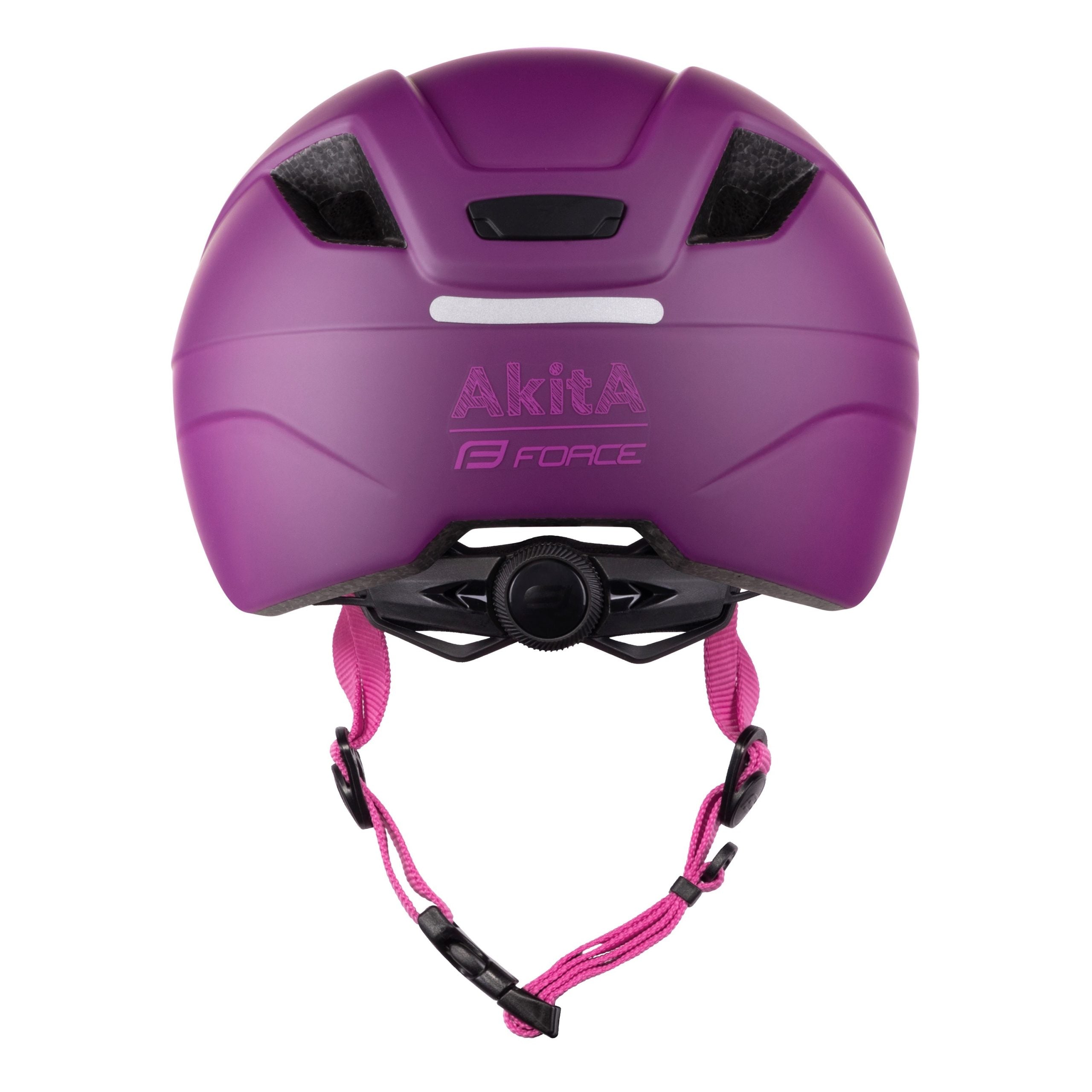 Casca copii Force Akita Junior roz XS/S