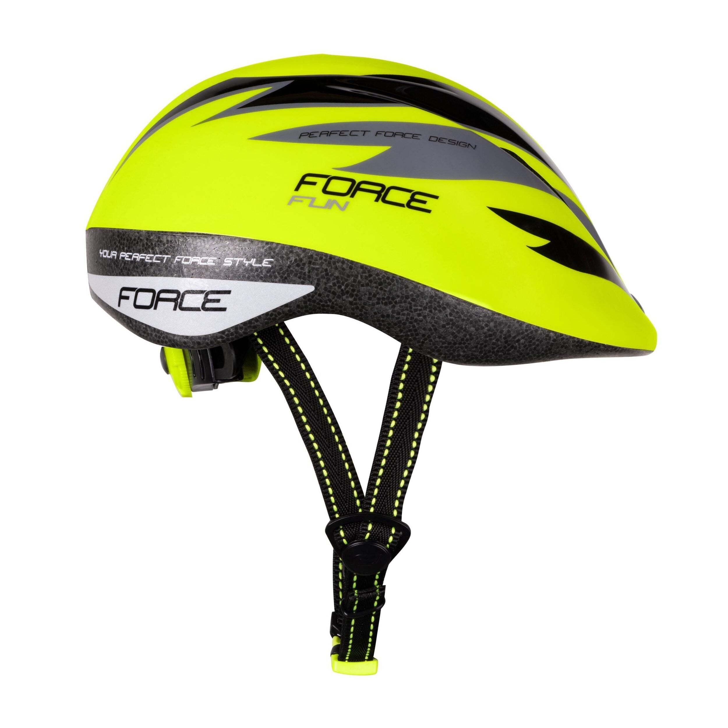 casca copii force fun stripes fluo negru gri m 52 56 cm 2 scaled