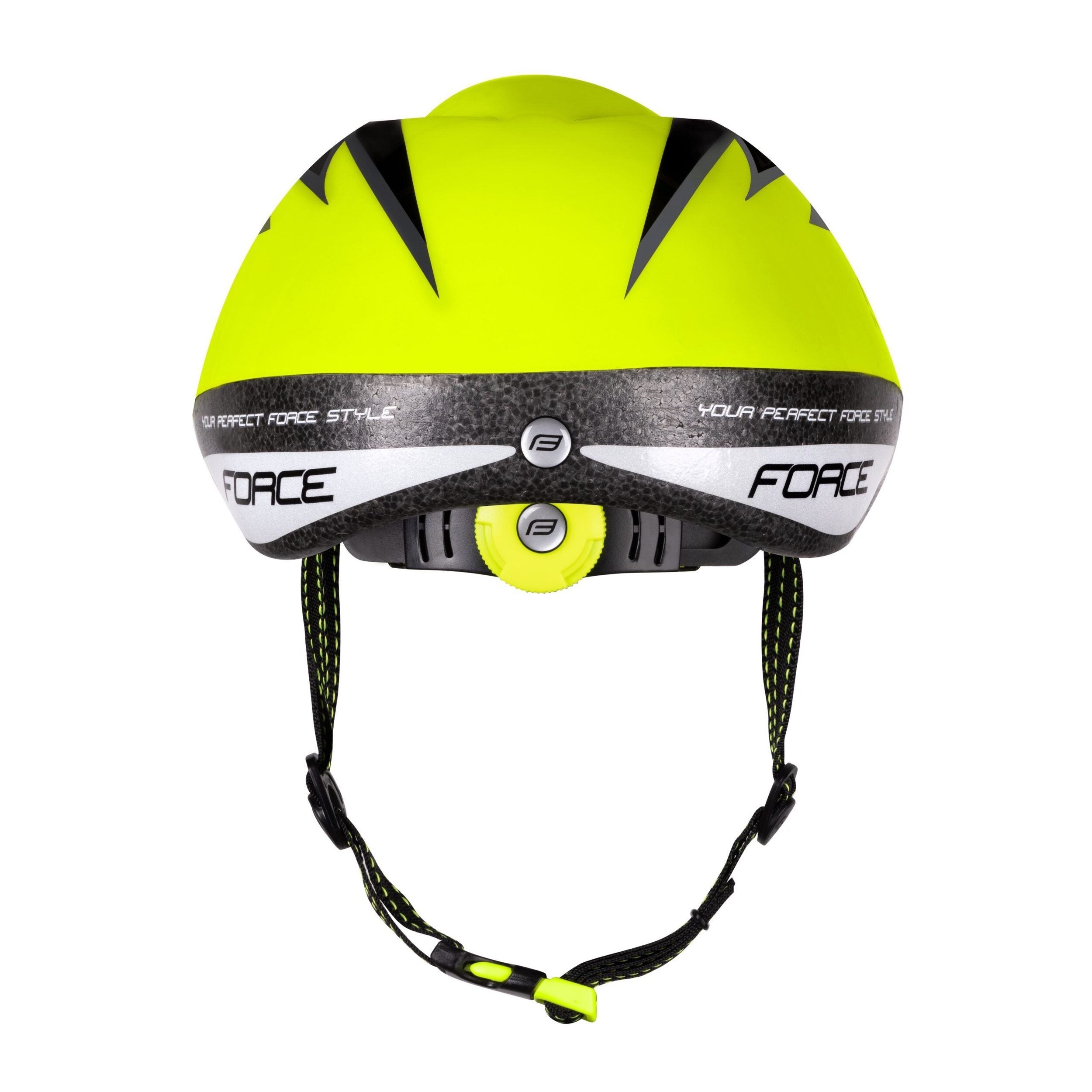 casca copii force fun stripes fluo negru gri m 52 56 cm 4 scaled