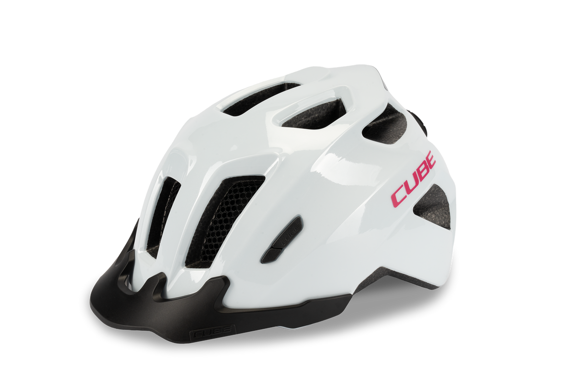 Casca CUBE Fink Flash White/Pink