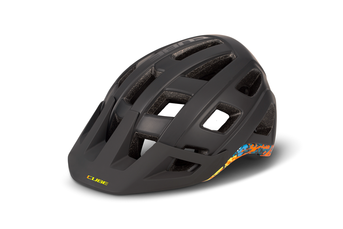 Casca CUBE Helmet Badger Black Splash