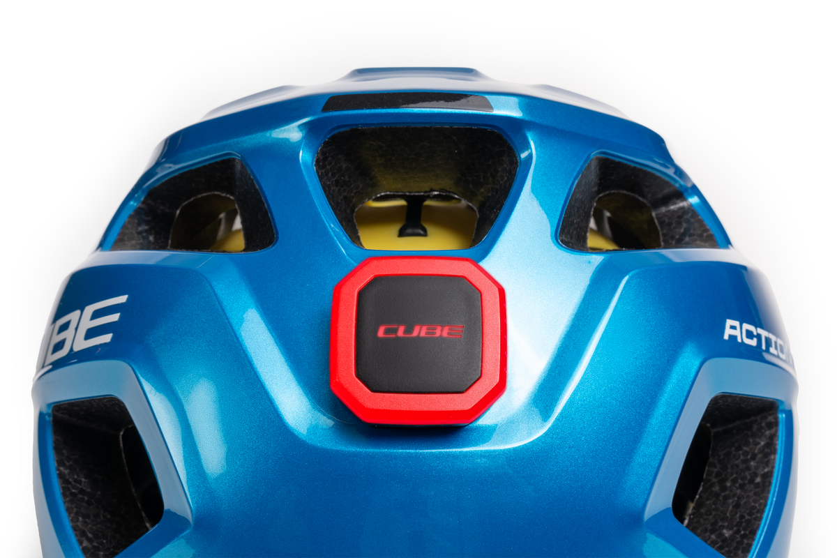 Casca CUBE Linok x Actionteam Blue