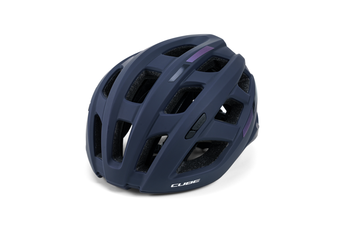 Casca CUBE Road Race Teamline Blue Mint
