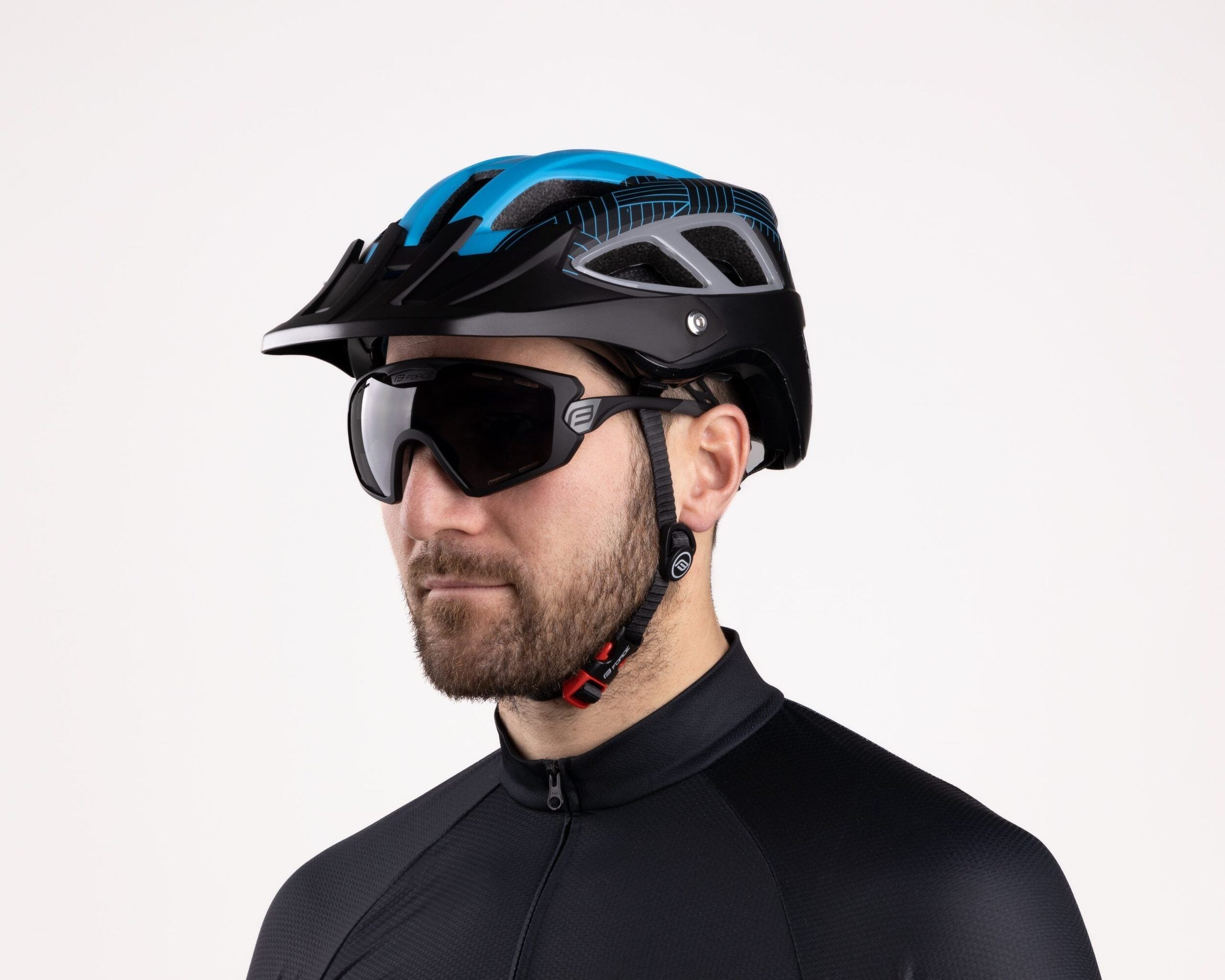 casca force aves mtb e bike albastru negru mat l xl 58 61 cm 6 scaled