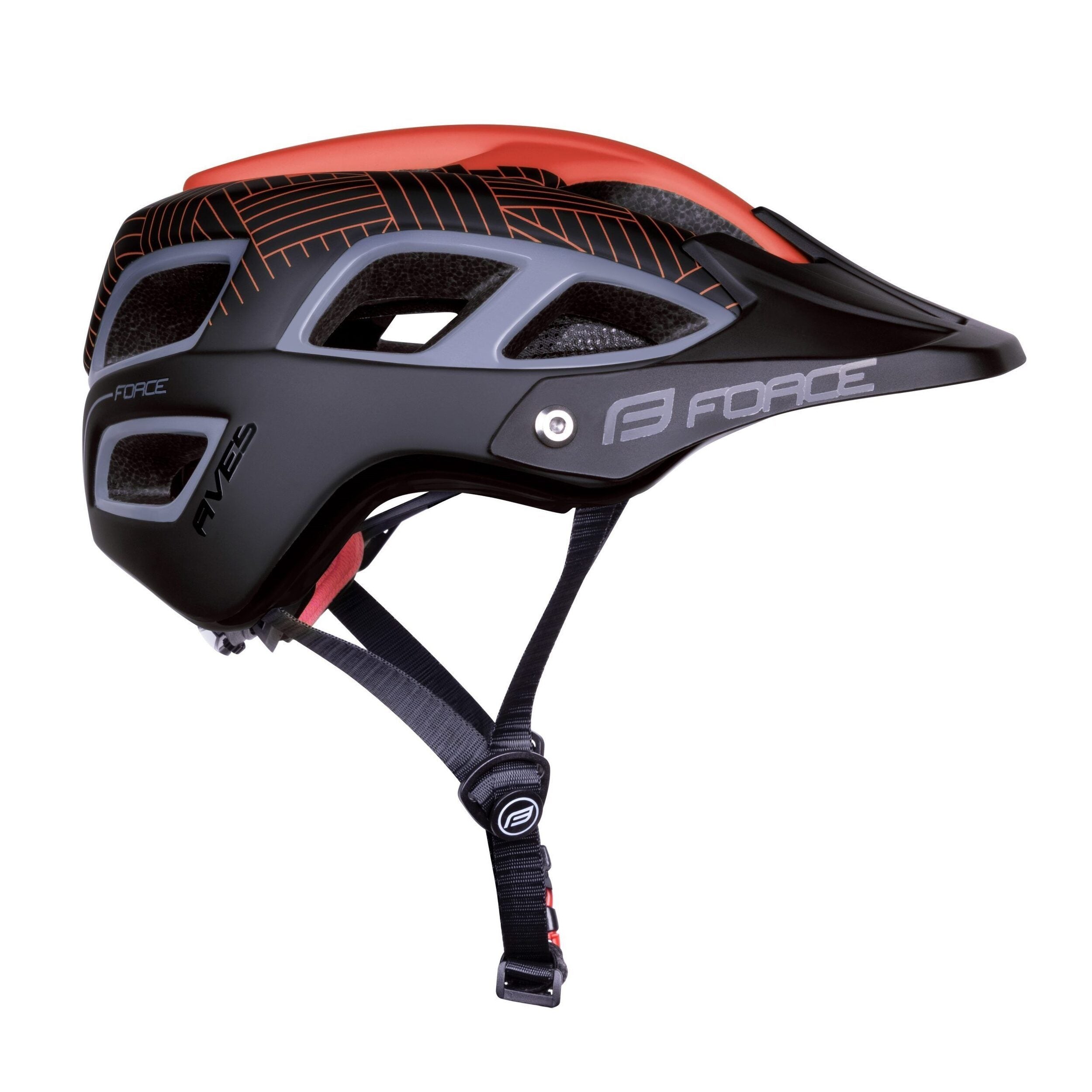 casca force aves mtb e bike rosu negru mat l xl 58 61 cm 2 scaled