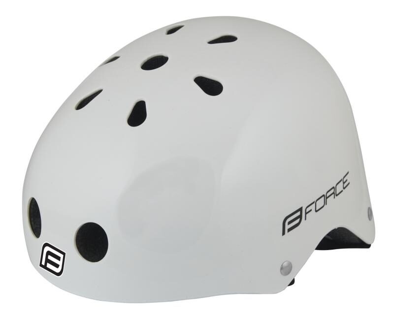casca force bmx alb lucios l xl