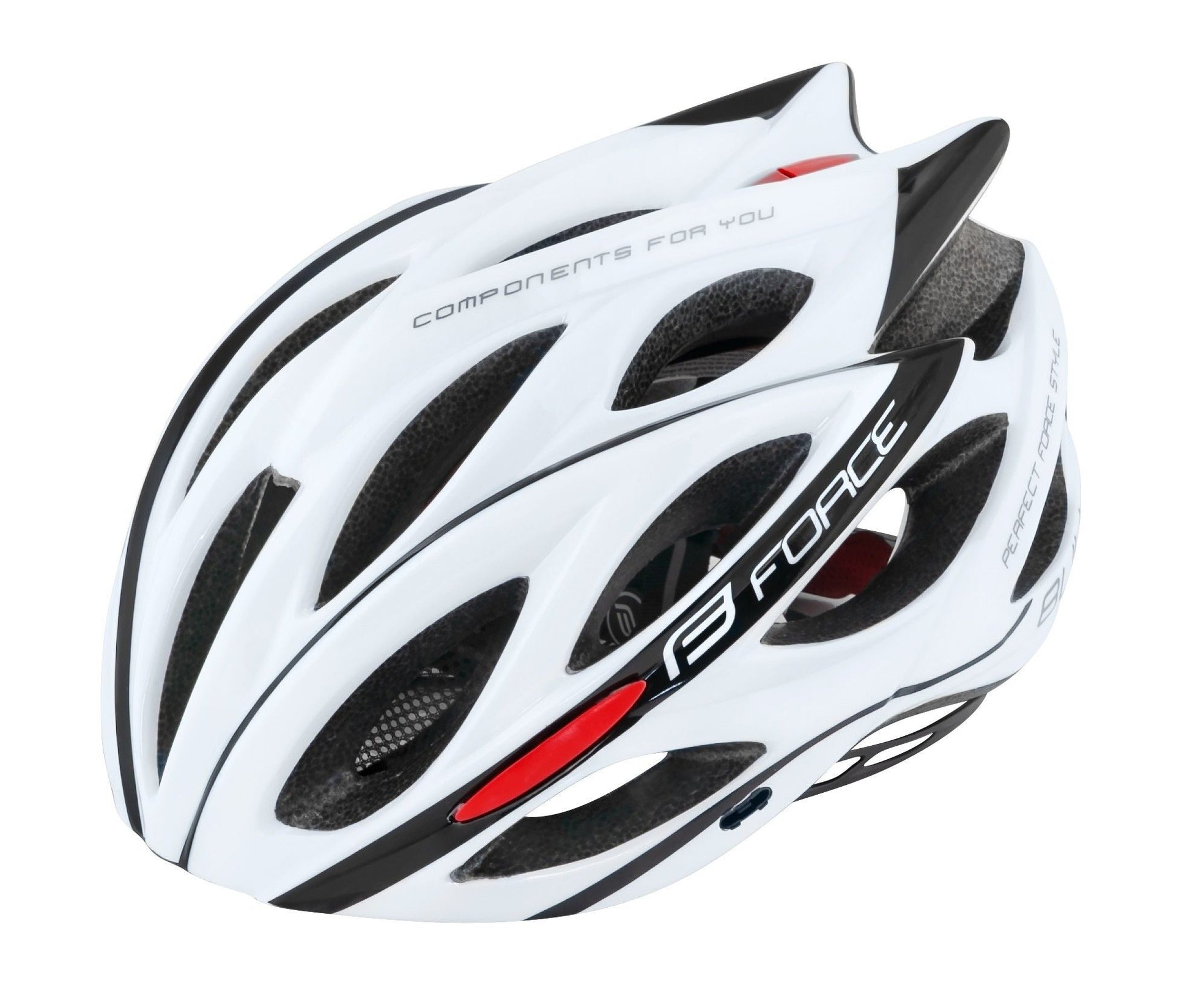 casca force bull alb negru s m 54 58 cm