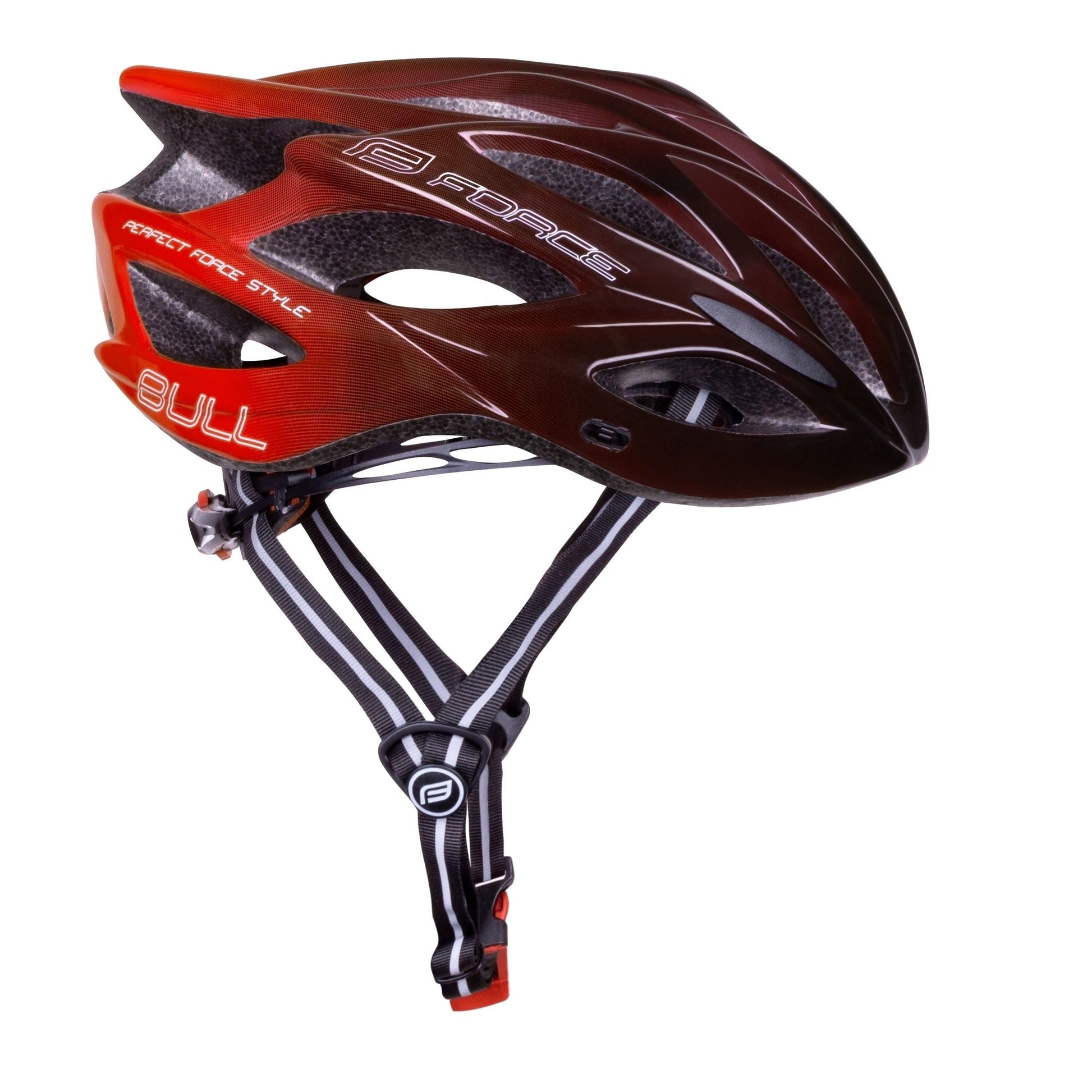 casca force bull hue negru rosu s m 54 58 cm 2