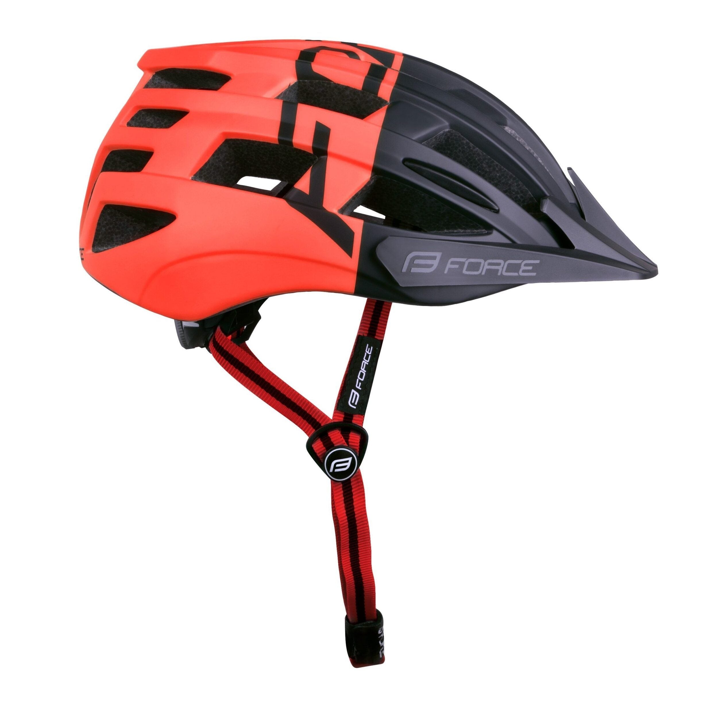 casca force corella mtb negru rosu s m 54 58 cm 2 scaled