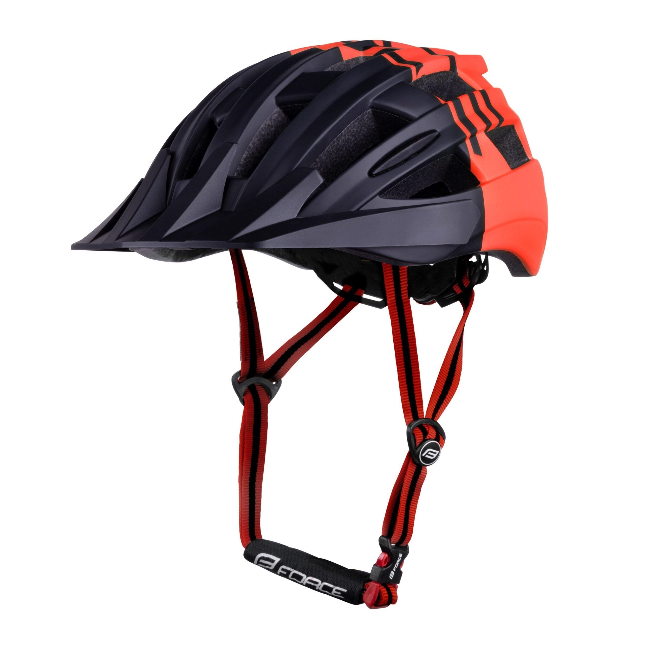 casca force corella mtb negru rosu s m 54 58 cm scaled
