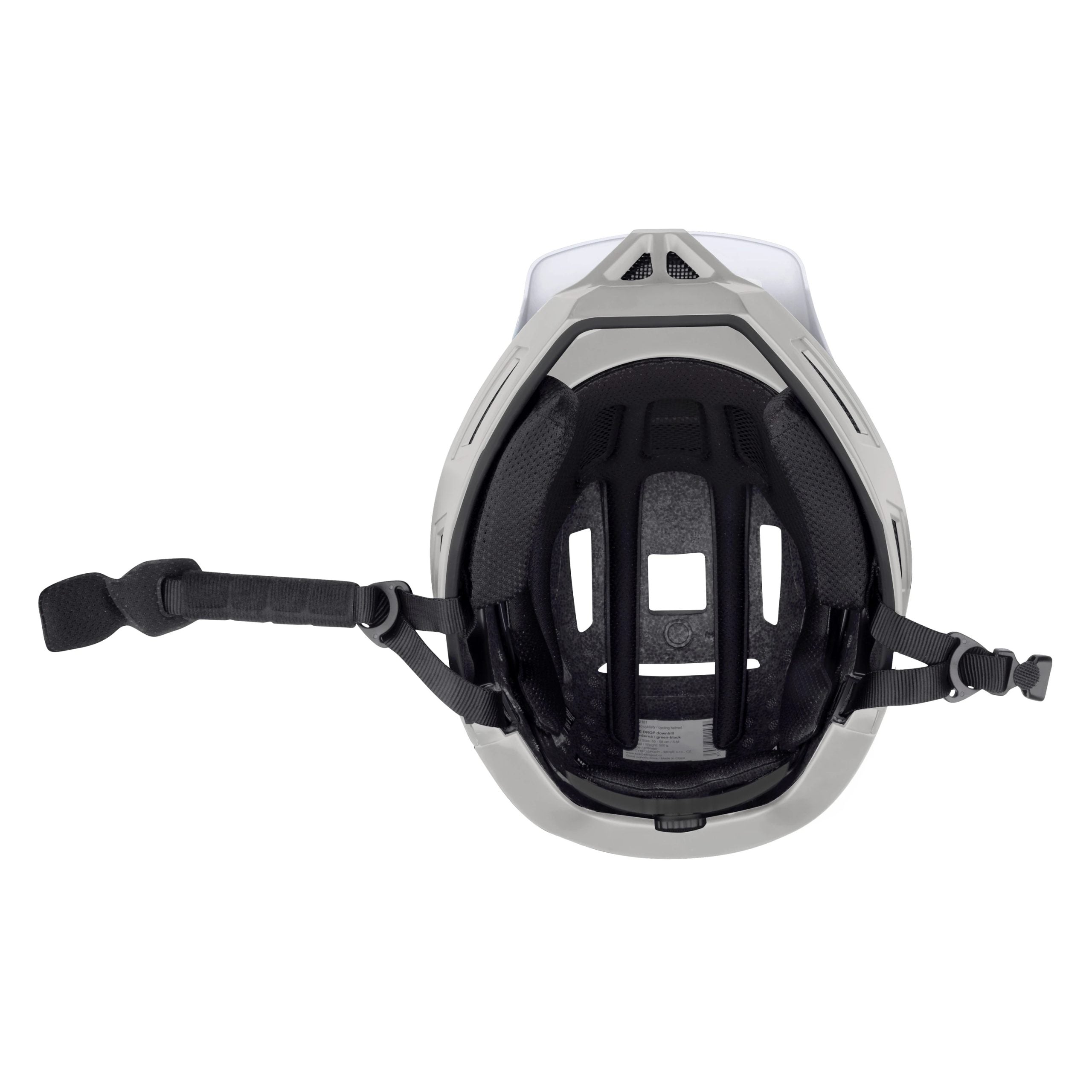 Casca Force DROP downhill, alb-gri XS-S