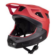 Casca Force DROP downhill, rosu-negru XS-S