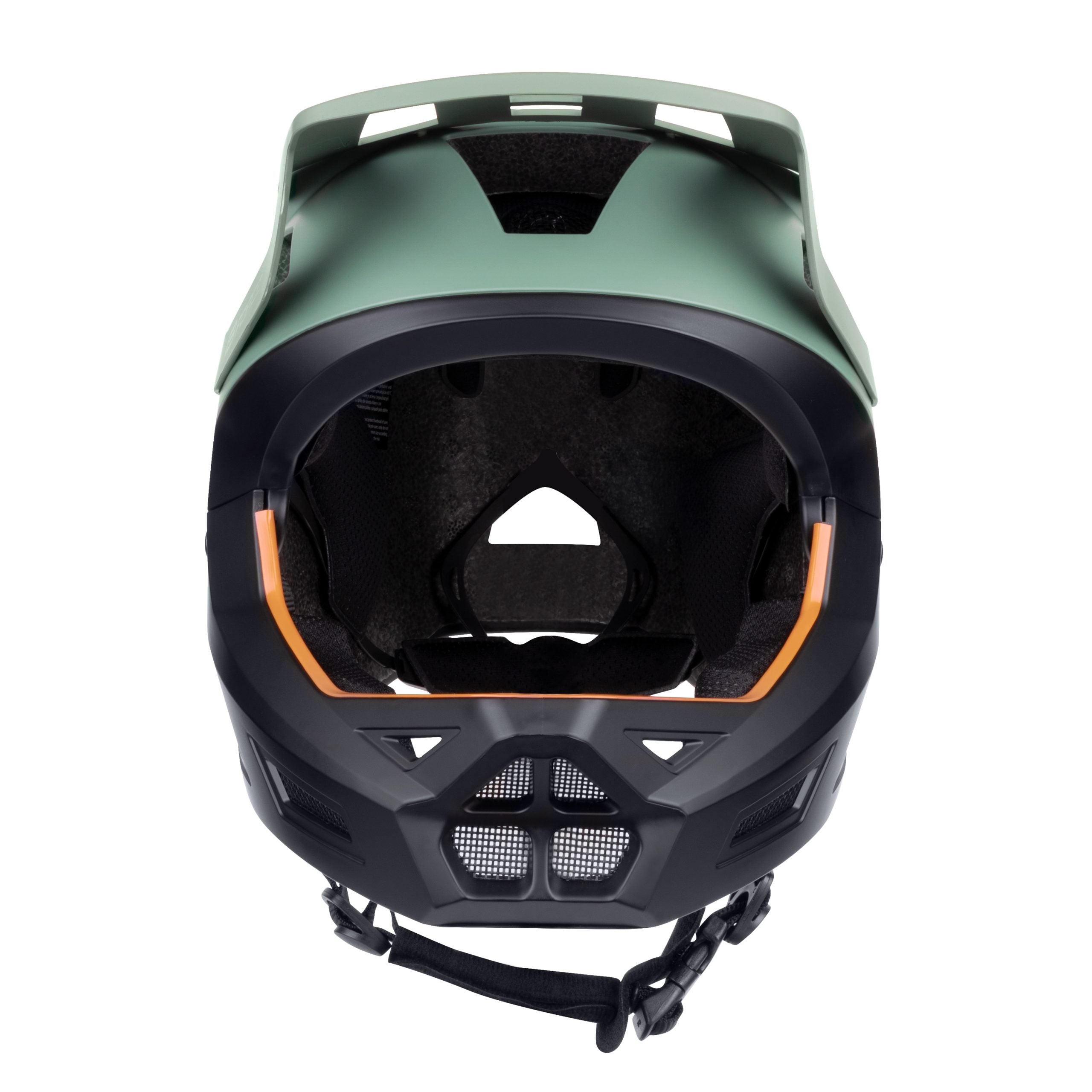 Casca Force DROP downhill, verde-negru XS-S