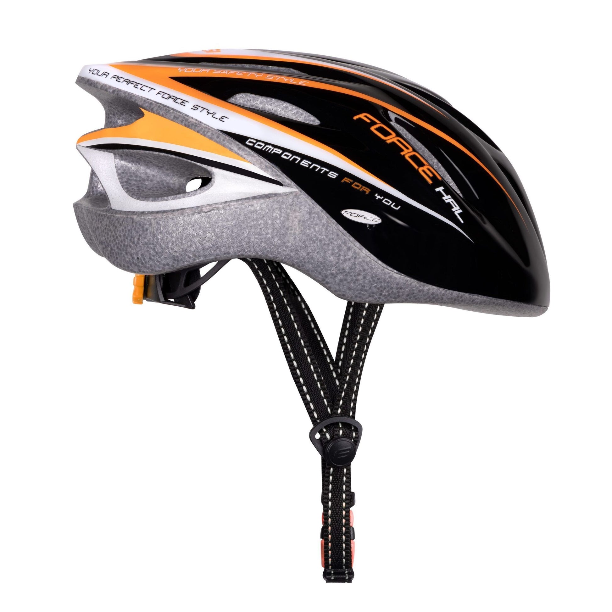 casca force hal black portocaliu white xs s 48 54 cm 1 scaled